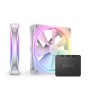 F140 RGB DUO Twin 140x140x25 (wei, 2er Pack, inkl. RGB-Controller) (RF-D14DF-W1)