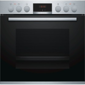 Bosch Serie 4 HEB513BS0 forno 71 L A Nero, Acciaio inossidabile (HEB513BS0)