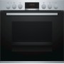 Bosch Serie 4 HEB513BS0 forno 71 L A Nero, Acciaio inossidabile (HEB513BS0)