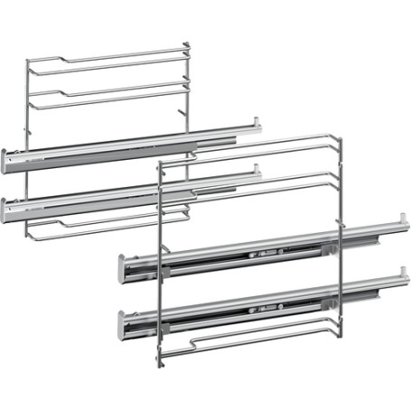 Siemens HZ638270 accessorio e componente per forno Argento Guida per forno (HZ638270)