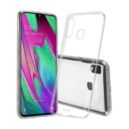 nevox STYLESHELL FLEX custodia per cellulare 15,5 cm (6.1") Cover Trasparente (1819)