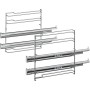 Siemens HZ638270 accessorio e componente per forno Argento Guida per forno (HZ638270)