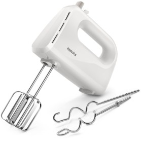 Philips Daily Collection Sbattitore elettrico da 300 W con fruste e ganci impastatori HR3705/00 (HR3705/00)