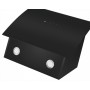 Bomann DU 7605 G Cappa aspirante a parete Nero 529 m³/h A++ (776051)