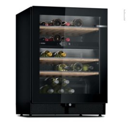 Bosch KWK16ABGA cantina vino Cantinetta vino con compressore Libera installazione Nero 44 bottiglia/bottiglie (KWK16ABGA)