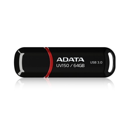 ADATA 64GB DashDrive UV150 unità flash USB USB tipo A 3.2 Gen 1 (3.1 Gen 1) Nero (AUV150-64G-RBK)