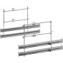 Neff Z11TF25X0 accessorio e componente per forno Acciaio inossidabile Guida per forno (Z11TF25X0)
