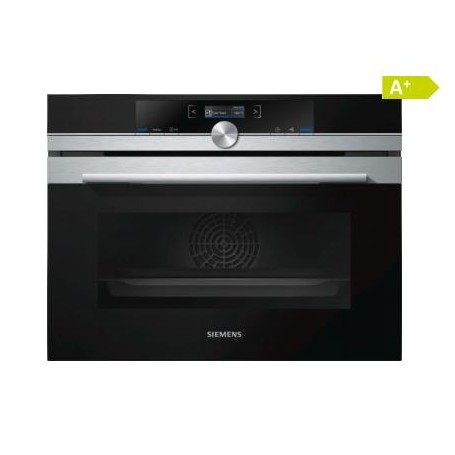 Siemens iQ700 CB634GBS3 forno 47 L A+ Nero, Acciaio inossidabile (CB634GBS3) 