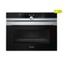 Siemens iQ700 CB634GBS3 forno 47 L A+ Nero, Acciaio inossidabile (CB634GBS3) 