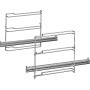 Neff Z12TF16X0 accessorio e componente per forno Acciaio inossidabile Guida per forno (Z12TF16X0)