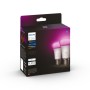 Philips Hue White and Color ambiance E27 - confezione da 2 (929002468802)