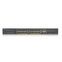 Zyxel GS1920-24HPV2 Gestito Gigabit Ethernet (10/100/1000) Supporto Power over Ethernet (PoE) Nero (GS192024HPV2-EU0101F)