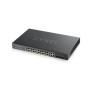 Zyxel GS1920-24HPV2 Gestito Gigabit Ethernet (10/100/1000) Supporto Power over Ethernet (PoE) Nero (GS192024HPV2-EU0101F)
