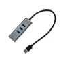i-tec Metal U3METALG3HUB hub di interfaccia USB 3.2 Gen 1 (3.1 Gen 1) Type-A 5000 Mbit/s Grigio (U3METALG3HUB)