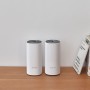 TP-LINK Deco E4 (2-pack) Dual-band (2.4 GHz/5 GHz) Wi-Fi 5 (802.11ac) Bianco, Grigio Interno (DECO E4(2-PACK)) (DECO E4 2 Pack)