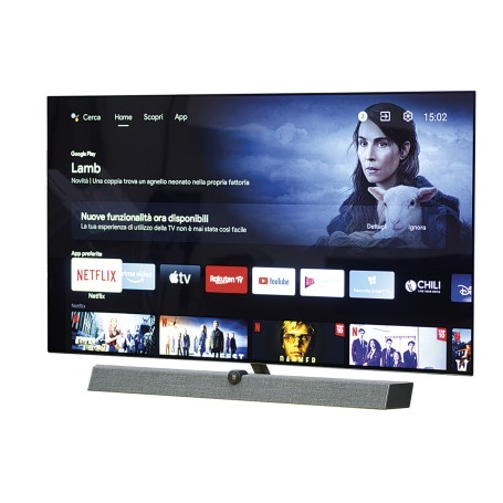Philips 65OLED937/12, televisore OLED Android TV UHD 4K - Audio Bowers & Wilkins OLED+ 