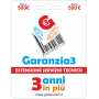 GARANZIA 3 Estensione del Servizio Tecnico Fino a 500,00 Euro - Garanzia3 (EXTGAR1)