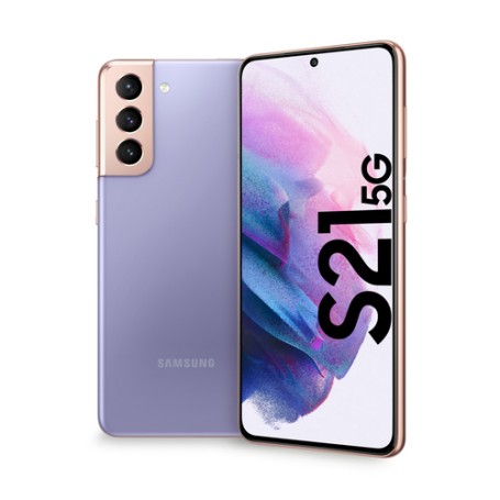 Samsung Galaxy S21 5G SM-G991B 15,8 cm (6.2") Doppia SIM Android 11 USB tipo-C 8 GB 4000 mAh Viola (SM-G991BZVDEUB_EU)