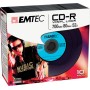 Emtec CD-R Vinyl Look 700 MB 10 pz (ECOC801052SLVY)