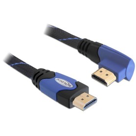 DeLOCK 5m High Speed HDMI 1.4 cavo HDMI HDMI tipo A (Standard) Nero, Blu (82958)