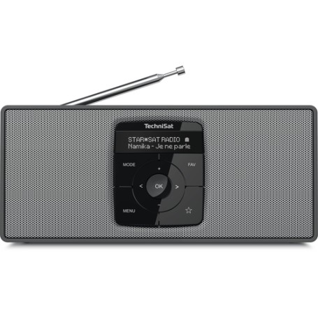 TechniSat 0000/3911 radio Portatile Digitale Nero, Argento (0000/3911)