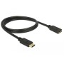 DeLOCK 83809 cavo DisplayPort 1 m Nero (83809)