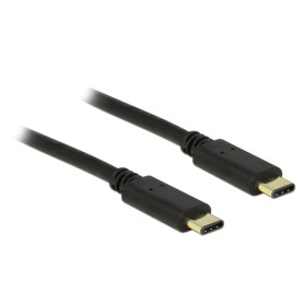 DeLOCK 2m, 2xUSB2.0-C cavo USB USB 2.0 USB C Nero (83332)