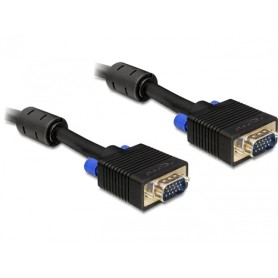 DeLOCK 2m VGA Cable cavo VGA VGA (D-Sub) Nero (82557)