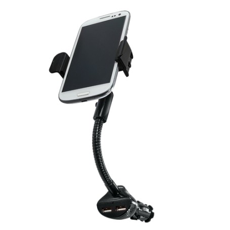 LogiLink PA0121 supporto per personal communication Supporto attivo Telefono cellulare/smartphone Nero (PA0121)