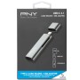 PNY R-TC-UA-3N1E01-RB lettore di schede USB 3.2 Gen 1 (3.1 Gen 1) Type-C Metallico (R-TC-UA-3N1E01-RB)