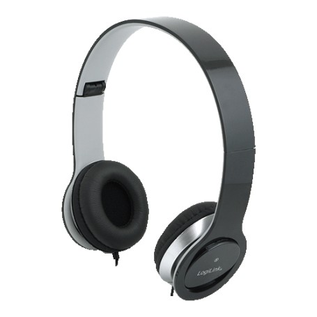LogiLink HS0028 cuffia e auricolare Padiglione auricolare Connettore 3.5 mm Nero (HS0028)