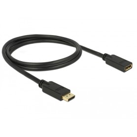 DeLOCK 83809 cavo DisplayPort 1 m Nero (83809)