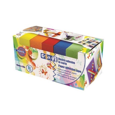 EUROCEL Creative 10 m Carta Multicolore 5 pz (011614100)