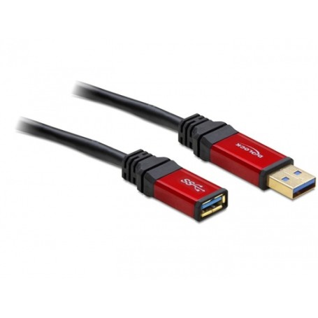 DeLOCK 1.0m USB 3.0 A M/F cavo USB 1 m USB 3.2 Gen 1 (3.1 Gen 1) USB A (82752)