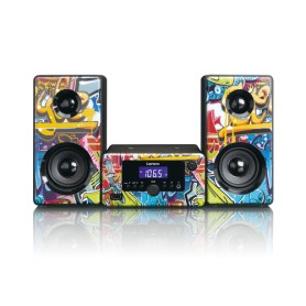 Lenco MC-020 Mini impianto audio domestico 10 W Multicolore (MC-020 Tags)