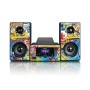Lenco MC-020 Mini impianto audio domestico 10 W Multicolore (MC-020 Tags)