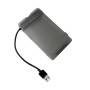 LogiLink AU0037 contenitore di unità di archiviazione Box esterno HDD/SSD Grigio 2.5" (AU0037)