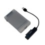 LogiLink AU0037 contenitore di unità di archiviazione Box esterno HDD/SSD Grigio 2.5" (AU0037)