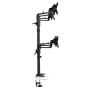 Tripp Lite DDR1327SQFC supporto da tavolo per Tv a schermo piatto 68,6 cm (27") Nero (DDR1327SQFC)