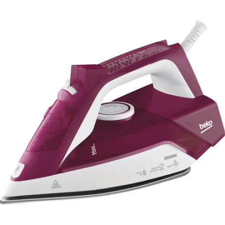 Beko SIM3126R ferro da stiro Ferro a vapore Ceramica 2600 W Rosso (8814943200)