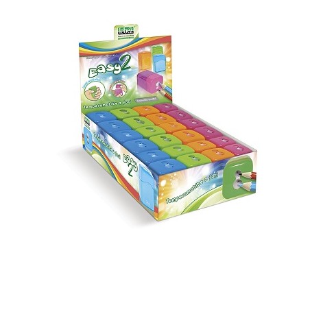 Lebez 80915 temperino Temperamatite manuale Multicolore (80915)