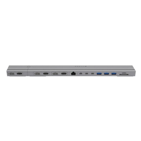 Targus HyperDrive 4K 2 x USB 3.2 Gen 2 (3.1 Gen 2) Type-C Argento (HD156-GL)