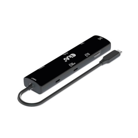 CLUB3D CSV-1599 hub di interfaccia USB 3.2 Gen 1 (3.1 Gen 1) Type-C Nero (CSV-1599)