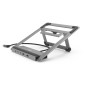 Hama Connect2Office Stand Supporto per computer portatile Antracite (00200139)
