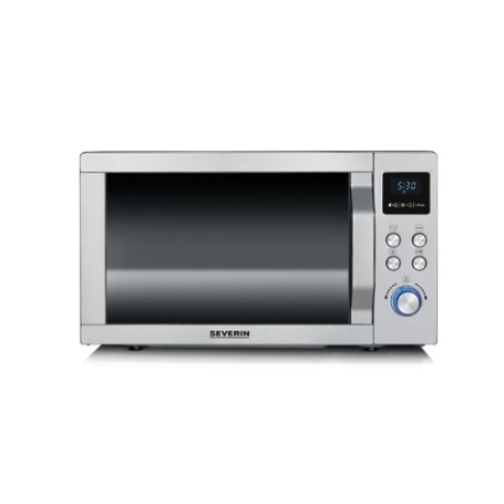 Severin MW 7776 forno a microonde Superficie piana Microonde con grill 25 L 900 W Argento (MW 7776)