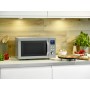 Severin MW 7776 forno a microonde Superficie piana Microonde con grill 25 L 900 W Argento (MW 7776)