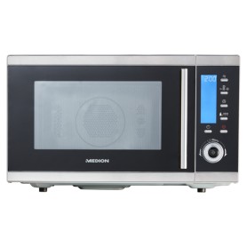 MEDION MD 15501 Superficie piana Microonde combinato 25 L 900 W Nero, Acciaio inossidabile (MD 15501) (50073014)