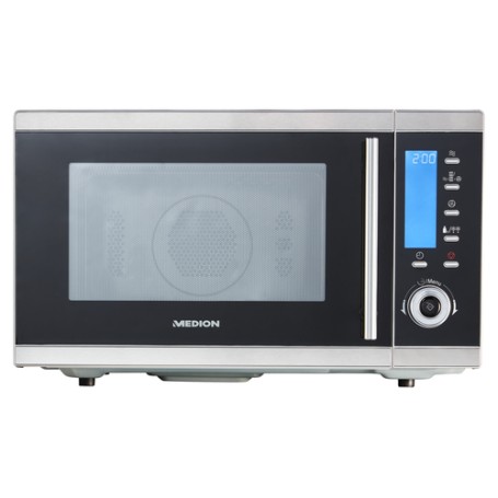 MEDION MD 15501 Superficie piana Microonde combinato 25 L 900 W Nero, Acciaio inossidabile (MD 15501) (50073014)