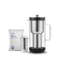 AARKE Purifier Caraffa filtrante 2,36 L Acciaio inossidabile, Trasparente (A1120)